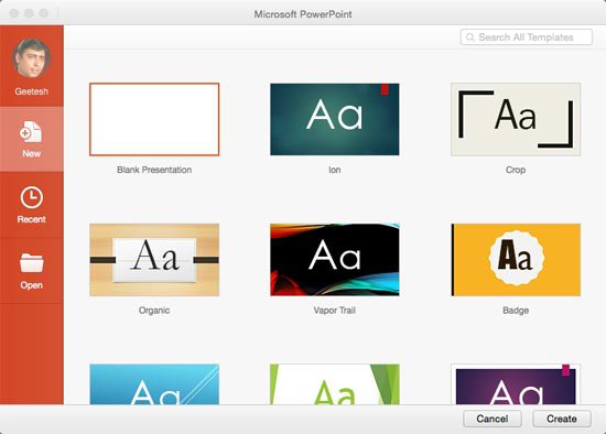 xbar powerpoint for mac 2016